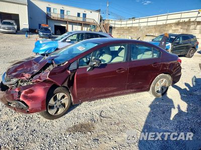 2013 HONDA CIVIC LX 19XFB2F54DE024088 - główne zdjęcie licytacji z USA - miniatura