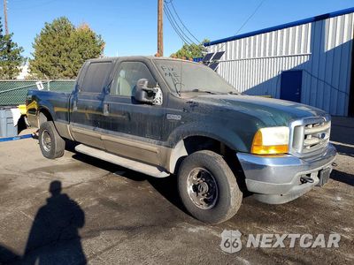 Czwarte zdjęcie samochodu z boku: 2001 FORD F250 SUPER DUTY VIN:1FTNW21F61EB68989 - miniatura