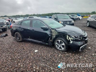 Czwarte zdjęcie samochodu z boku: 2020 HONDA CIVIC LX VIN:19XFC2F63LE010459 - miniatura