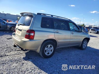 Trzecie zdjęcie samochodu z tyłu: 2007 TOYOTA HIGHLANDER BASE VIN:JTEGD21A870162745 - miniatura