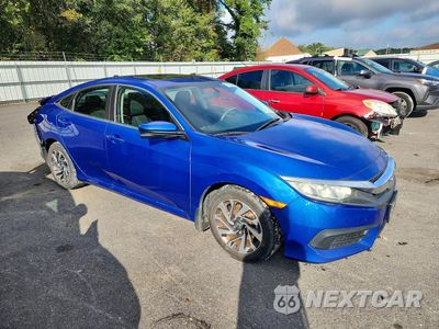 Czwarte zdjęcie samochodu z boku: 2018 HONDA CIVIC EX VIN:2HGFC2F78JH557111 - miniatura