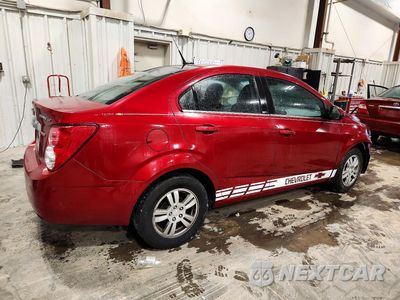 Trzecie zdjęcie samochodu z tyłu: 2013 CHEVROLET SONIC LT VIN:1G1JC5SB6D4107441 - miniatura