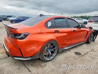 Trzecie zdjęcie samochodu z tyłu: 2021 BMW M3 COMPETITION VIN:WBS33AY02MFK73869 - miniatura