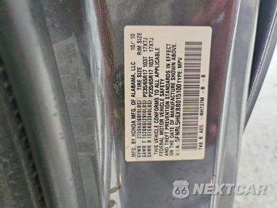 Zdjęcie 13 z 13 samochodu: 2011 HONDA ODYSSEY EXL VIN:5FNRL5H6XBB015100 - miniatura