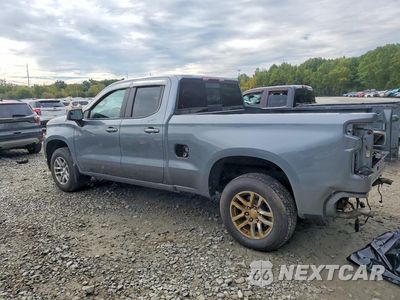 Drugie zdjęcie samochodu z przodu: 2019 CHEVROLET SILVERADO K1500 LT VIN:1GCRYDED8KZ348467 - miniatura