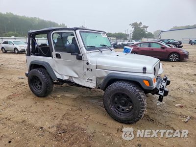 Czwarte zdjęcie samochodu z boku: 2005 JEEP WRANGLER X VIN:1J4FA39S75P357696 - miniatura