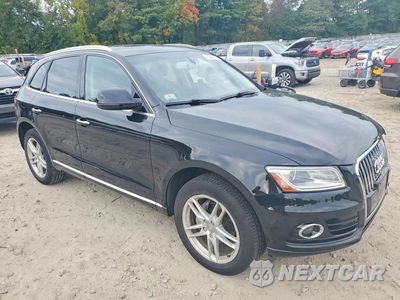 Czwarte zdjęcie samochodu z boku: 2017 AUDI Q5 PREMIUM PLUS VIN:WA1L2AFP3HA051364 - miniatura