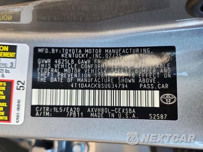 Zdjęcie 12 z 12 samochodu: 2025 TOYOTA CAMRY SE VIN:4T1DAACK8SU634794 - miniatura