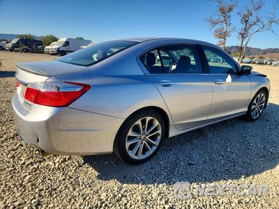 Trzecie zdjęcie samochodu z tyłu: 2014 HONDA ACCORD SPORT VIN:1HGCR2F52EA263109 - miniatura
