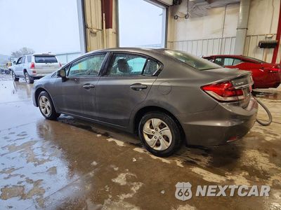Drugie zdjęcie samochodu z przodu: 2013 HONDA CIVIC LX VIN:19XFB2F52DE027300 - miniatura