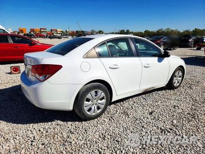 Trzecie zdjęcie samochodu z tyłu: 2014 CHEVROLET CRUZE LS VIN:1G1PA5SH6E7186050 - miniatura