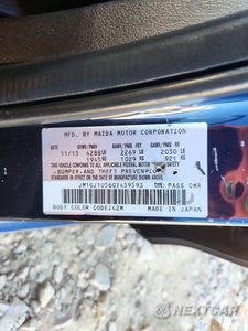 Zdjęcie 13 z 13 samochodu: 2016 MAZDA 6 SPORT VIN:JM1GJ1U56G1459593 - miniatura