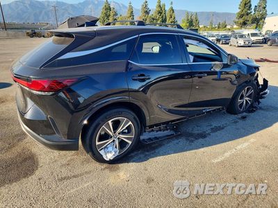 Trzecie zdjęcie samochodu z tyłu: 2023 LEXUS RX 350H PREMIUM VIN:2T2BBMCA5PC016088 - miniatura