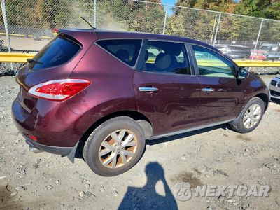 Trzecie zdjęcie samochodu z tyłu: 2014 NISSAN MURANO S VIN:JN8AZ1MU3EW409891 - miniatura