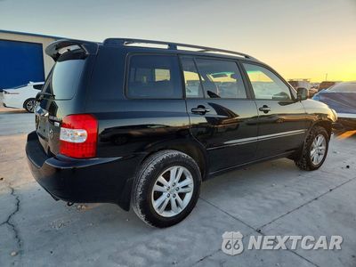 Trzecie zdjęcie samochodu z tyłu: 2006 TOYOTA HIGHLANDER HYBRID VIN:JTEDW21A160006784 - miniatura