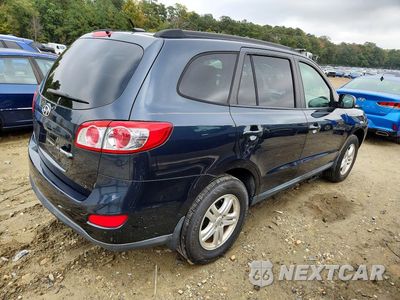 Trzecie zdjęcie samochodu z tyłu: 2012 HYUNDAI SANTA FE GLS VIN:5XYZG3AB1CG115645 - miniatura