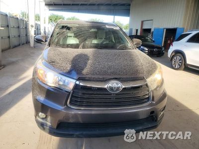 Piąte zdjęcie samochodu w środku: 2015 TOYOTA HIGHLANDER LIMITED VIN:5TDYKRFH0FS064799 - miniatura