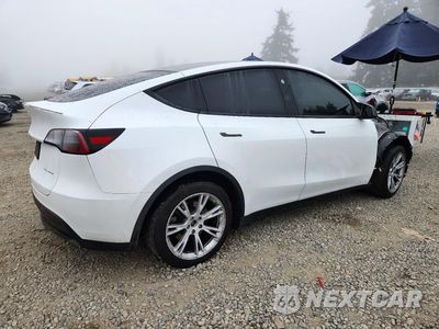 Trzecie zdjęcie samochodu z tyłu: 2023 TESLA MODEL Y VIN:7SAYGDEE5PF816887 - miniatura