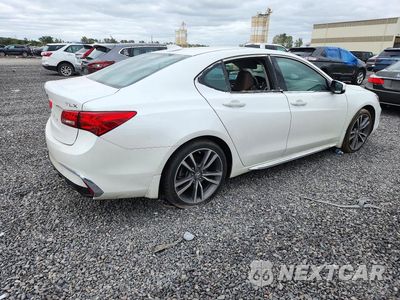 Trzecie zdjęcie samochodu z tyłu: 2019 ACURA TLX TECHNOLOGY VIN:19UUB2F42KA010285 - miniatura