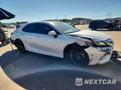 Czwarte zdjęcie samochodu z boku: 2022 TOYOTA CAMRY XSE VIN:4T1K61AK3NU027718 - miniatura