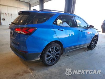 Trzecie zdjęcie samochodu z tyłu: 2024 CHEVROLET EQUINOX RS VIN:3GNAXWEG6RS157943 - miniatura