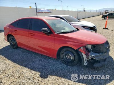 Czwarte zdjęcie samochodu z boku: 2023 HONDA CIVIC SPORT VIN:2HGFE2F54PH525757 - miniatura