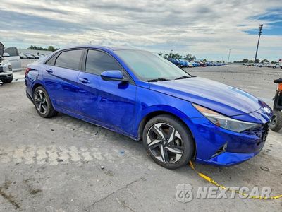 Czwarte zdjęcie samochodu z boku: 2023 HYUNDAI ELANTRA SEL VIN:KMHLS4AG3PU613030 - miniatura