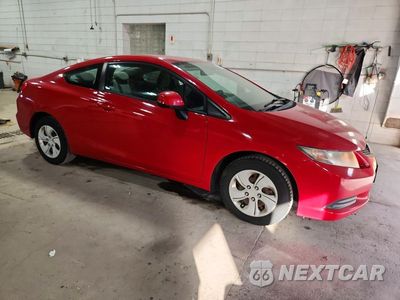 Czwarte zdjęcie samochodu z boku: 2013 HONDA CIVIC LX VIN:2HGFG3B55DH520004 - miniatura