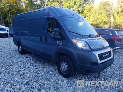 Czwarte zdjęcie samochodu z boku: 2021 RAM PROMASTER 3500 DELIVERY VAN VIN:3C6MRVJG9ME541312 - miniatura