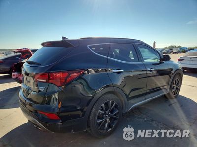 Trzecie zdjęcie samochodu z tyłu: 2017 HYUNDAI SANTA FE SPORT 2.0T ULTIMATE VIN:5XYZW4LA5HG408534 - miniatura