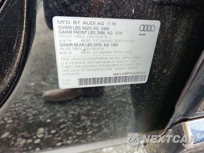 Zdjęcie 13 z 13 samochodu: 2017 AUDI Q5 PREMIUM PLUS VIN:WA1L2AFP7HA084030 - miniatura
