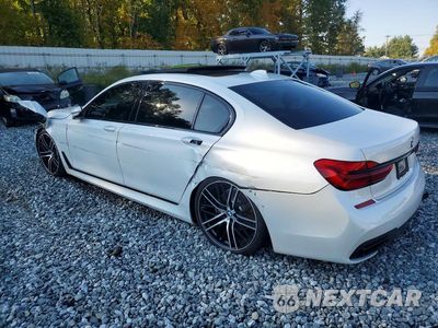 Drugie zdjęcie samochodu z przodu: 2019 BMW 740 I VIN:WBA7E2C52KB454855 - miniatura