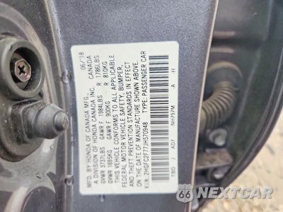 Zdjęcie 12 z 12 samochodu: 2018 HONDA CIVIC EX VIN:2HGFC2F77JH570948 - miniatura