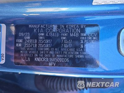 Zdjęcie 13 z 13 samochodu: 2024 KIA NIRO WIND VIN:KNDCR3L16R5091106 - miniatura
