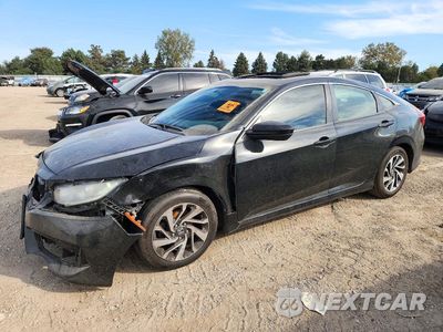 2018 HONDA CIVIC EX 19XFC2F78JE003142 - główne zdjęcie licytacji z USA - miniatura