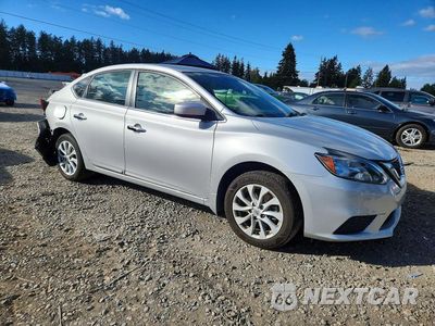 Czwarte zdjęcie samochodu z boku: 2019 NISSAN SENTRA SV VIN:3N1AB7AP7KY437590 - miniatura