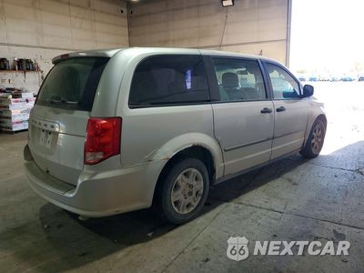 Trzecie zdjęcie samochodu z tyłu: 2012 DODGE GRAND CARAVAN SE VIN:2C4RDGBG6CR225323 - miniatura