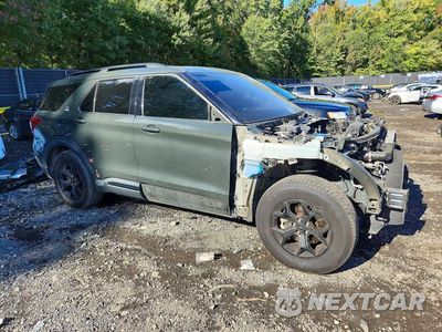 Czwarte zdjęcie samochodu z boku: 2021 FORD EXPLORER TIMBERLINE VIN:1FMSK8JH1MGC18625 - miniatura