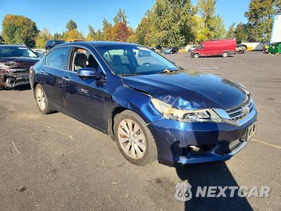 Czwarte zdjęcie samochodu z boku: 2013 HONDA ACCORD EX VIN:1HGCR2F71DA074340 - miniatura
