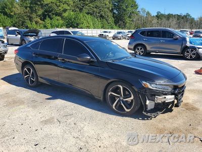 Czwarte zdjęcie samochodu z boku: 2022 HONDA ACCORD SPORT VIN:1HGCV1F3XNA115911 - miniatura
