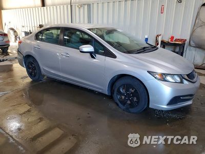 Czwarte zdjęcie samochodu z boku: 2015 HONDA CIVIC LX VIN:19XFB2F56FE293096 - miniatura