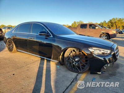 Czwarte zdjęcie samochodu z boku: 2021 MERCEDES-BENZ S 580 4MATIC VIN:W1K6G7GB8MA029578 - miniatura