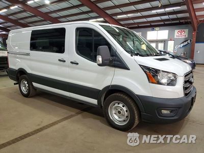 Czwarte zdjęcie samochodu z boku: 2020 FORD TRANSIT T-150 VIN:1FTYE1Y83LKA53708 - miniatura