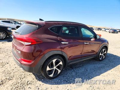 Trzecie zdjęcie samochodu z tyłu: 2016 HYUNDAI TUCSON LIMITED VIN:KM8J3CA28GU178878 - miniatura