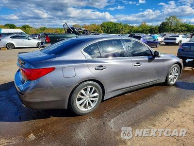 Trzecie zdjęcie samochodu z tyłu: 2015 INFINITI Q50 PREMIUM VIN:JN1BV7AR5FM401418 - miniatura
