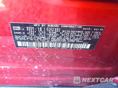Zdjęcie 12 z 12 samochodu: 2019 SUBARU ASCENT LIMITED VIN:4S4WMAPD0K3477652 - miniatura
