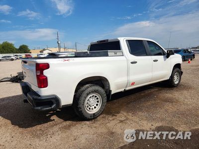 Trzecie zdjęcie samochodu z tyłu: 2022 CHEVROLET SILVERADO K1500 VIN:3GCPDAEK3NG540836 - miniatura