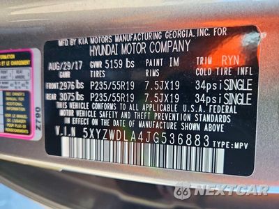 Zdjęcie 13 z 13 samochodu: 2018 HYUNDAI SANTA FE SPORT 2.0T ULTIMATE VIN:5XYZWDLA4JG536883 - miniatura