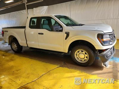 Czwarte zdjęcie samochodu z boku: 2024 FORD F150 XL VIN:1FTEX1LP6RKD38469 - miniatura