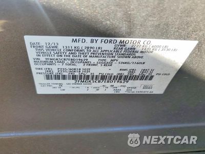Zdjęcie 12 z 12 samochodu: 2014 FORD FLEX SEL VIN:2FMGK5C87EBD19629 - miniatura